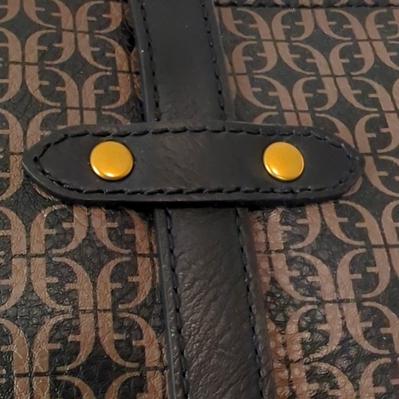 Fossil Brown Patterned Tote Bag - Picture 3 of 6